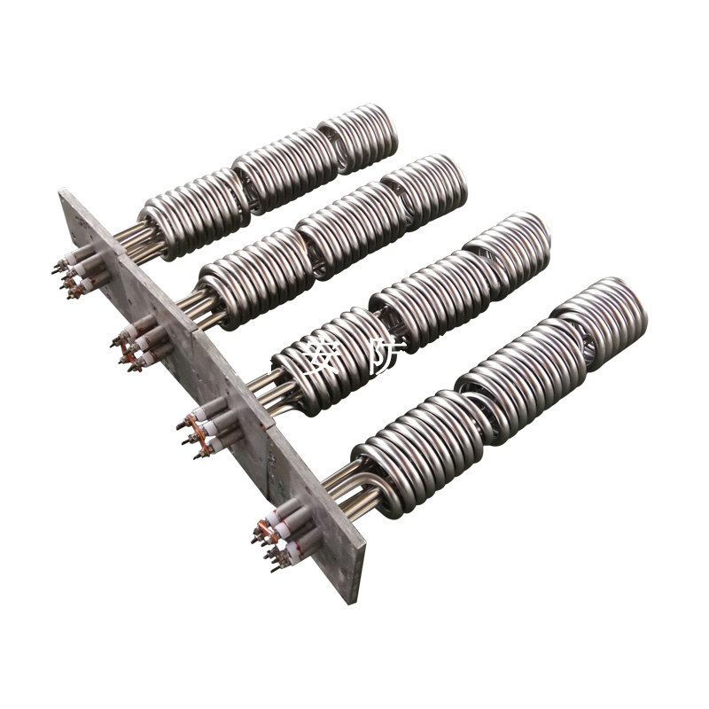 鼎安防爆 導(dǎo)熱油加熱器 螺旋式法蘭加熱管廠家