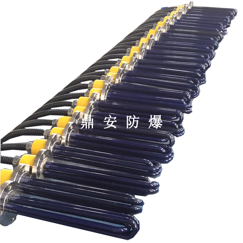 鼎安防爆 水加熱器 防結(jié)垢搪瓷加熱管 電熱管廠
